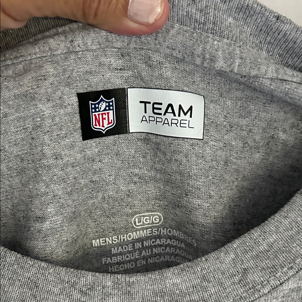 Gray Washington Redskins T-Shirt - Picture 4 of 5